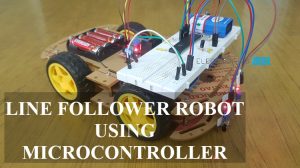 行跟踪机器人使用微控制器