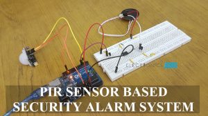 PIR传感器安全报警系统使用Arduino特征图像