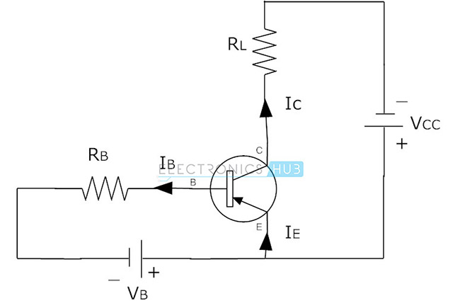 2.PNP晶体管的电路连接