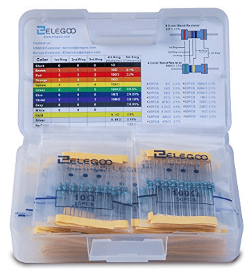Elegoo 17 Values 1% Resistor Kit Assortment