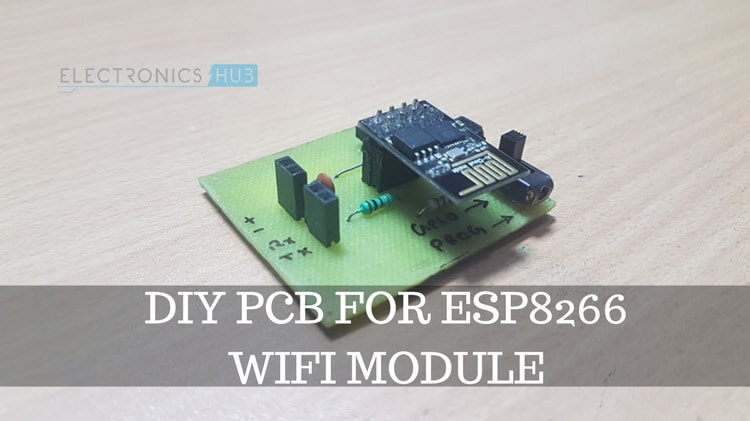 DIY PCB for ESP8266 WiFi模块特色图像