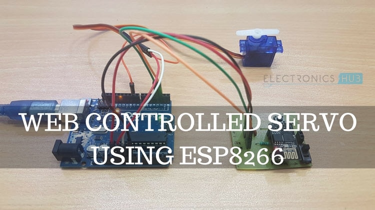 Web控制伺服使用ESP8266特色图像