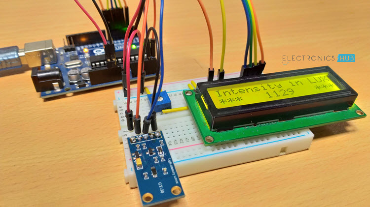 BH1750环境光传感器与Arduino Image 1